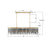 Crystorama Gemma 6 Light 52" Chandelier, Modern Gold/Silver