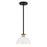 Crystorama Gigi 1 Light Pendant, White