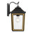 Crystorama Hawkins 1 Light Outdoor Sconce, Black/Textured Gold