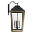 Crystorama Hawkins 4Lt 15" Outdoor Sconce, Black/Textured Gold