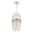 Crystorama Hayes 4 Light Mini Pendant, Polished Nickel