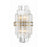 Crystorama Hayes 2 Light Wall Mount, Aged Brass