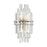 Crystorama Hayes 2 Light Wall Mount, Polished Nickel