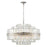 Crystorama Hayes Chandelier, Polished Nickel