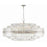 Crystorama Hayes 32 Light Chandelier, Polished Nickel