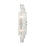 Crystorama Hayes 2 Light 7.5" Sconce, Polished Nickel/Clear