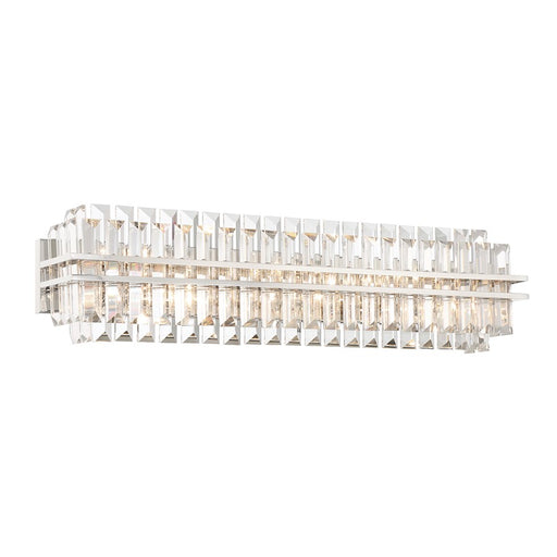 Crystorama Hayes 6 Light Sconce, Polished Nickel - HAY-1415-PN