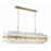 Crystorama Hayes 31 Light Chandelier, Aged Brass