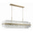 Crystorama Hayes 31 Light Chandelier, Aged Brass