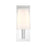 Crystorama Hogan 1 Light 4.5" Sconce, Polished Chrome