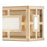 Crystorama Hillcrest 4 Light Bath, Vibrant Gold