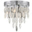 Crystorama Hudson 4 Light Ceiling Mount, Chrome