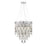 Crystorama Hudson Chandelier, Chrome