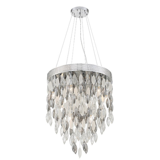 Crystorama Hudson Chandelier, Chrome