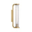 Crystorama Jarvis 1 Light Sconce, Aged Brass/Clear