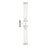 Crystorama Jarvis 2 Light 29" Sconce, Polished Nickel/Clear