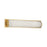 Crystorama Jarvis 1 Light 24.5" Sconce, Aged Brass/White