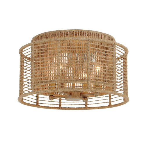 Crystorama Jayna 4 Light Flush Mount