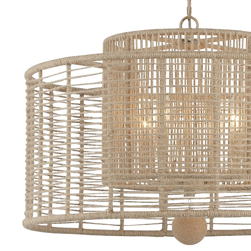 Crystorama Jayna 4 Light Chandelier, Burnished Silver