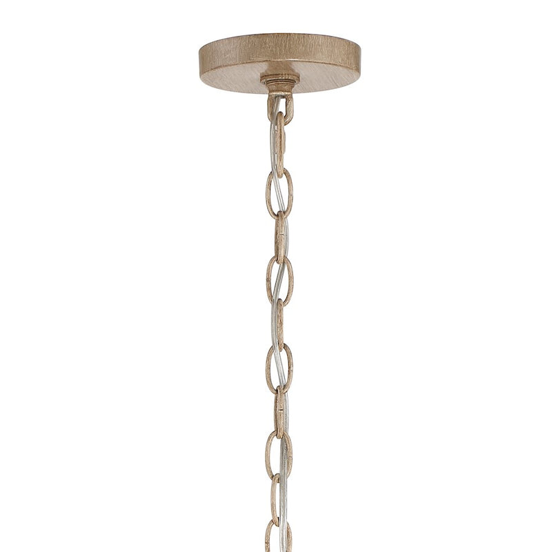 Crystorama Jessa 5 Light Pendant, Burnished Silver
