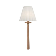 Crystorama Jules 1 Light 7.5" Sconce, Aged Brass/Wood/White - JLS-2901-AG-WD