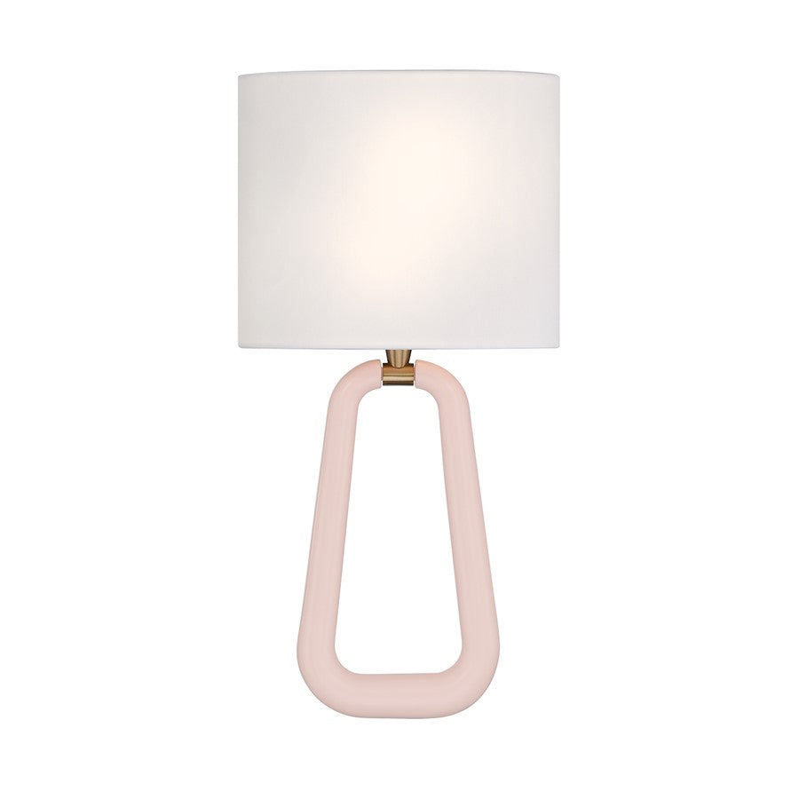 Crystorama Jori 2 Light Sconce, Brass/Blush/Pink/White