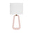 Crystorama Jori 2 Light Sconce, Brass/Blush/Pink/White