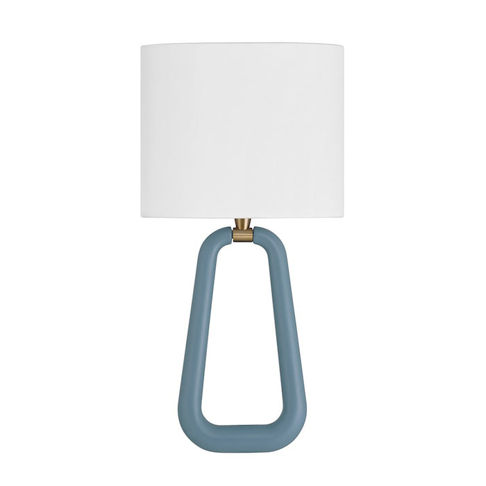 Crystorama Jori 2 Light Sconce, Aged Brass/Blue/White