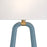 Crystorama Jori 2 Light Sconce, Aged Brass/Blue/White