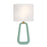 Crystorama Jori 2 Light Sconce, Aged Brass/Green/White - JOR-7352-AG-GR