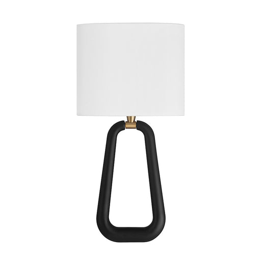 Crystorama Jori 2 Light Sconce, Aged Brass/Matte Black/White