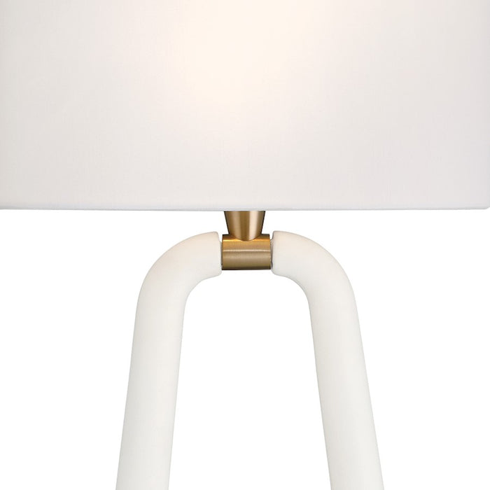 Crystorama Jori 2 Light Sconce, Aged Brass/Matte White/White