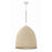 Crystorama Jasper 6 Light Chandelier, Matte White