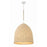 Crystorama Jasper 6 Light Chandelier, Matte White