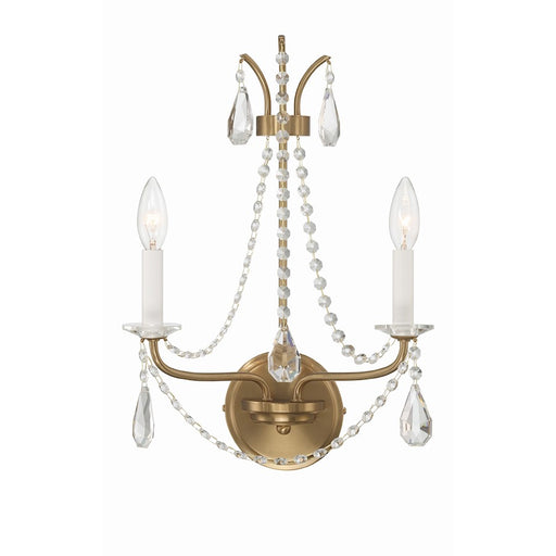 Crystorama Karrington 2 Light Wall Mount