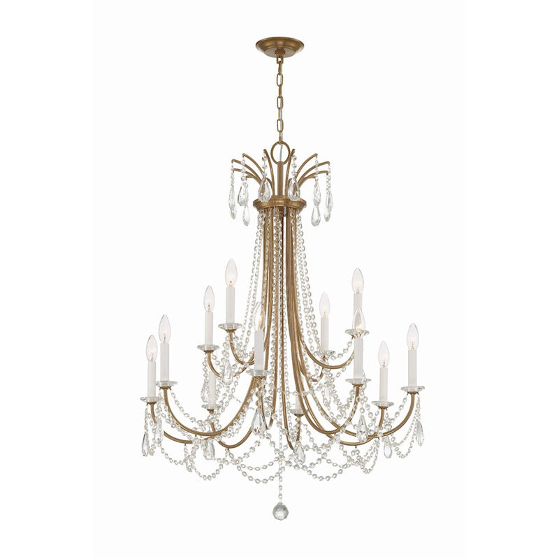 Crystorama Karrington 12 Light Chandelier