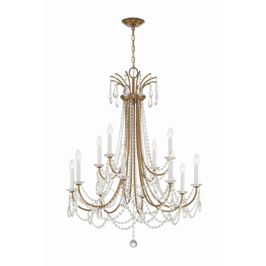 Crystorama Karrington 12 Light Chandelier