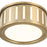 Crystorama Kendal 2 Light Flush/Semi Flush, Vibrant Gold