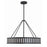 Crystorama Kendal Pendant, Black Forged