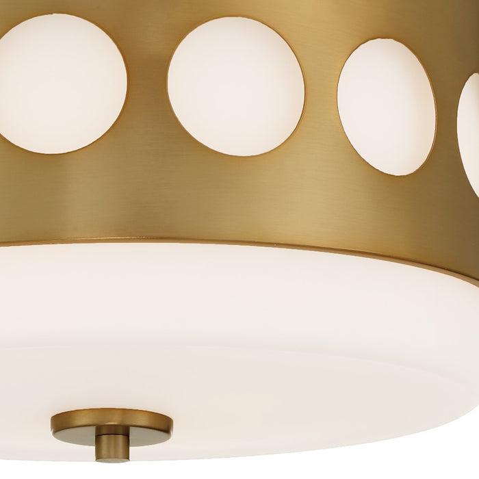 Crystorama Kirby 2 Light Ceiling Mount