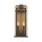 Crystorama Lendel 2Lt 8" Outdoor Sconce, Twilight Bronze/Gold