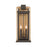 Crystorama Lendel 4Lt 9.75" Outdoor Sconce, Bronze/Textured Gold