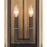 Crystorama Lendel 4Lt 9.75" Outdoor Sconce, Bronze/Textured Gold