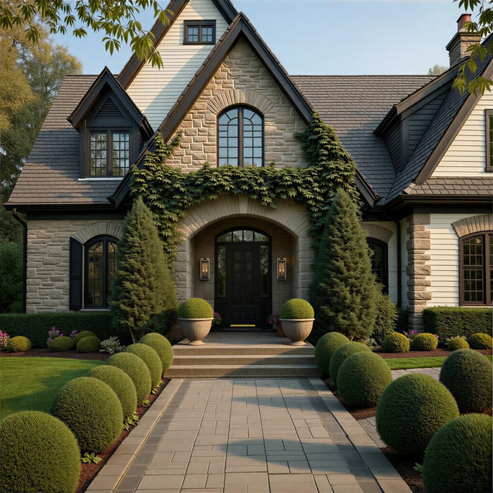 Crystorama Lendel 4Lt 9.75" Outdoor Sconce, Bronze/Textured Gold