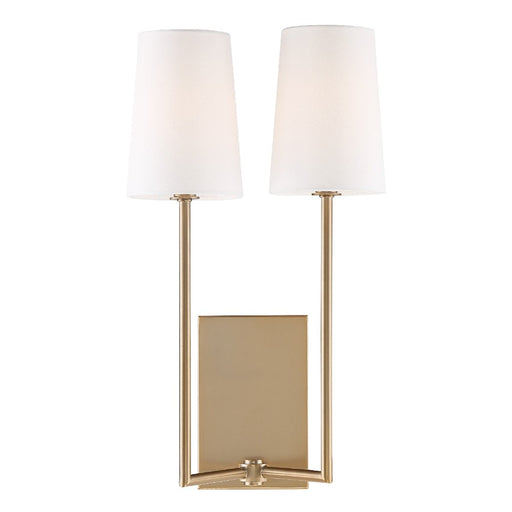 Crystorama Lena  Wall Mount, Vibrant Gold