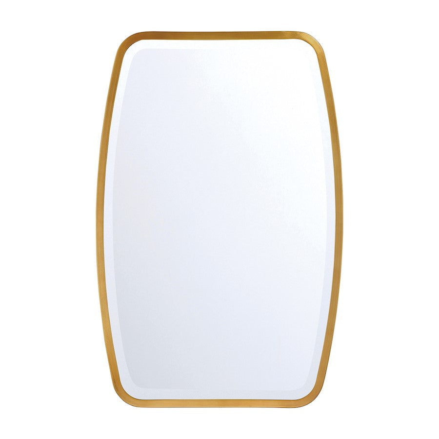 Crystorama Lindee Mirror, Antique Gold - LIN-M400-GA