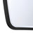 Crystorama Lindee Mirror, Matte Black