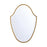 Crystorama Lindee 28" Mirror, Antique Gold