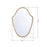 Crystorama Lindee 28" Mirror, Antique Gold