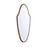 Crystorama Lindee 28" Mirror, Wood Veneer